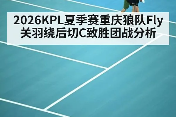 2026KPL夏季赛重庆狼队Fly关羽绕后切C致胜团战分析